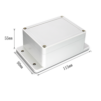 Boîtier extérieur intelligent pour IoT urbain, étanche IP65, en plastique, boîte de jonction résistante aux intempéries pour projets électroniques avec bride sécurisée