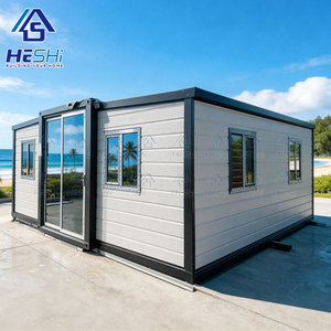 Solar Panel 40Ft 20Ft Prefab Expandable <b>Container</b> House 1 2 3 4 5 Bedroom Folding For Sale Mobile Home Granny Flat - Product Image 1