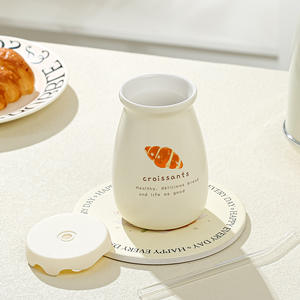 <span class=keywords><strong>Tasse</strong></span> à <span class=keywords><strong>café</strong></span> Lelyi Ins Cartoon Cute Bear <span class=keywords><strong>Croissant</strong></span> peinte à la main <span class=keywords><strong>avec</strong></span> <span class=keywords><strong>tasse</strong></span> en céramique <span class=keywords><strong>de</strong></span> coeur <span class=keywords><strong>de</strong></span> fille créative <span class=keywords><strong>de</strong></span> haute valeur <span class=keywords><strong>avec</strong></span> couvercle - Product Image 5