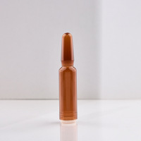 Ampoules jetables de 1 ml et 2 ml en PP et silicone avec bouchon, flacons à ouverture rapide pour sérums faciaux et concentrés cosmétiques