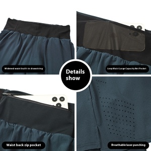 Pantalones de entrenamiento de secado rápido para <span class=keywords><strong>hombre</strong></span> de otoño para maratón, deportes de pista y campo, <span class=keywords><strong>mallas</strong></span> para correr, yoga, fitness, uso en el gimnasio, adultos - Product Image 3