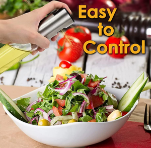 Botella pulverizadora de aceite de <span class=keywords><strong>oliva</strong></span> de vidrio de lujo de 100ML para cocinar ensalada barbacoa hornear asar - Product Image 4