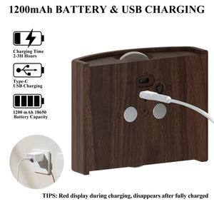 Lámpara de Pared Inalámbrica Recargable por USB con Sensor de Movimiento, Luz de Lectura para Dormitorio, Sala de Estar y Escaleras, Luz LED de Pared - Product Image 6