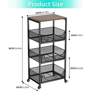 Cesta <span class=keywords><strong>de</strong></span> frutas, carrito <span class=keywords><strong>de</strong></span> cocina, carrito <span class=keywords><strong>de</strong></span> almacenamiento rodante <span class=keywords><strong>de</strong></span> 4 niveles <span class=keywords><strong>con</strong></span> <span class=keywords><strong>ruedas</strong></span>, cesta <span class=keywords><strong>de</strong></span> frutas y verduras <span class=keywords><strong>con</strong></span> tapa <span class=keywords><strong>de</strong></span> <span class=keywords><strong>madera</strong></span> - Product Image 6