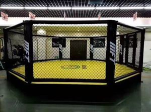 Anillo de boxeo elevado aprobado por AIBA para MMA/<span class=keywords><strong>Muay</strong></span> <span class=keywords><strong>Thai</strong></span>, equipo deportivo de lucha de competición a la venta - Product Image 2