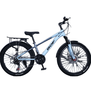 Bicicletta da Montagna Versatile per Bambini con Telaio in Acciaio a 21 Velocità, Ruote da 24 Pollici e Freni a Disco per <span class=keywords><strong>Escursionismo</strong></span> e Ciclismo - Product Image 4