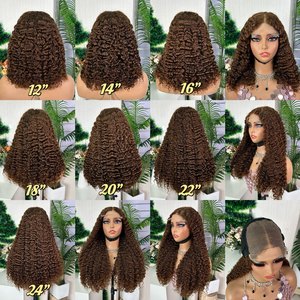 Cheveux bouclés birmans, cheveux humains à double trame super fine - Product Image 4