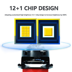 IDISON T13PRO Суперяркая линза-проектор 12+1 чип <span class=keywords><strong>DC</strong></span> 9V-16V для автомобильных фар, 78W, 3-дюймовая Bi-LED линза для авто - Product Image 4