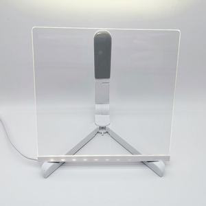 Tableau d'écriture effaçable en acrylique pour enfants, cadeau créatif, lampe de nuit LED USB, bloc-notes lumineux pour messages - Product Image 5