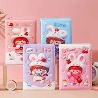 Jouet Fidget Notebook Mignon Doux Lent Augmentation Stress Journal Cahier pour Enfants Mignon Kawaii Étudiants Cahiers D'école 2023 Pu Mousse A5