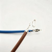 Kabel Harness Pin Crimp Tunggal Kustom, Kabel Inti Tunggal Berisolasi PVC dengan Terminal untuk Pengkabelan Kontrol Peralatan Rumah Tangga