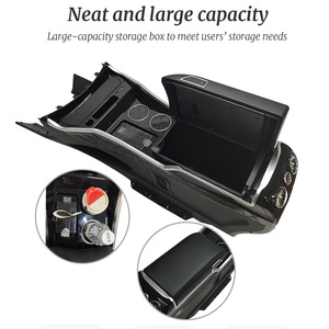 Adecuado para <span class=keywords><strong>Mercedes</strong></span> Toyota, accesorios interiores para coche, caja de reposabrazos central integrada de carga inalámbrica, caja/consola para Reposabrazos de coche - Product Image 3