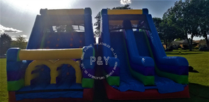 Parcours d'obstacle gonflable pour adultes, Course d'obstacle gonflable Commercial - Product Image 6