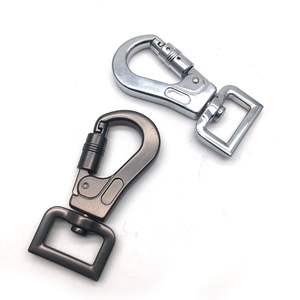 Heavy-Duty Zinc Alloy Swivel Self-Locking Safety Hook 360 Rotation for Dog Leash Pet Collar Bag Accessories Outdoor Use-Custom - Product Image 1