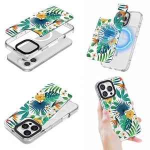 <span class=keywords><strong>Cover</strong></span> Posteriore Trasparente Magnetica 3IN1 con Logo Stampato UV in Acrilico, Sostituibile e Rimovibile, per <span class=keywords><strong>iPhone</strong></span>, Samsung, Huawei - Product Image 4