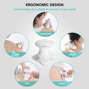 <span class=keywords><strong>Mini</strong></span> Masajeador Corporal Eléctrico <span class=keywords><strong>USB</strong></span> de Mano, Vibrador Triangular Pequeño para Masaje de Cuello, Pies, Manos y Piernas - Product Image 4