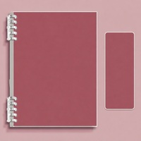 Carnet à spirales A4, reliure à colle froide, couverture jaune, pages vierges, cadeau d'affaires personnalisé