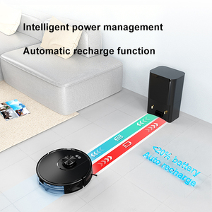 Nouvel <span class=keywords><strong>aspirateur</strong></span> robot intelligent LDS 3-en-1 avec navigation, balayage sec et humide, aspiration et serpillière, auto-vidant avec bac à poussière - Product Image 5