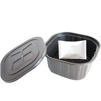 Boîte repas auto-chauffante avec pack chauffant MRE pour le camping et les situations d'urgence