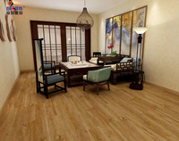 Vente en gros Revêtement de sol spc intérieur de luxe 8mm Étanche Résistant à l'usure Planchers spc cliquables Vinyle spc Design moderne pour hôpitaux