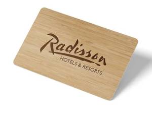 Tùy chỉnh sản xuất 13.56MHz HF ULT AES ul AES ulaes Basswood tre khách sạn RFID cơ bản của khách thẻ chìa khóa - Product Image 6