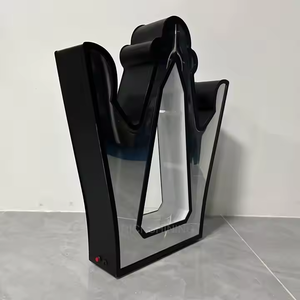 Richshining-Expositor de botellas LED acrílico dorado personalizado, <span class=keywords><strong>VIP</strong></span> para discoteca y bar, presentador, plástico duradero con logotipo (ODM/OEM) - Product Image 5