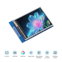 Layar TFT 2.8 inci 320*240 Layar Sentuh untuk Arduino, Mega | Driver ILI9341 | Pasang & Pakai