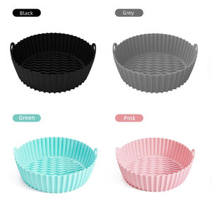 Hot Sale Reusable Food Safe Silicone Pot <b>Air</b> <b>Fryer</b> Baking Dishes & Pans Liner <b>Air</b> <b>Fryer</b> Basket Pan Liner - Product Image 6