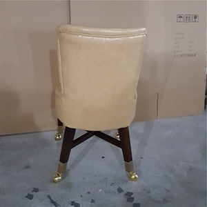 Cómoda silla con logotipo bordado de calidad de Casino, sillón VIP de Baccarat con reposabrazos, máquina <span class=keywords><strong>tragamonedas</strong></span> de póker con rollos - Product Image 6