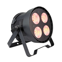 Projecteur PAR 4x50W 2700K Blanc Chaud Doux 200W Boîtier Aluminium+Plastique DMX512 Angle:25 °   45 °