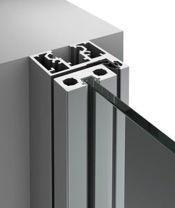 Perfil de Aluminio para Puertas de Vidrio en Edificios Residenciales y Comerciales, Aluminio CNW OEM con Acabado de Fábrica y Recubrimiento en Polvo - Product Image 3