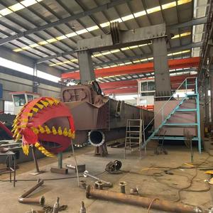Draga de Succión con Cortador de 22 Pulgadas, Capacidad de Dragado de 4000m3/h, Profundidad de Dragado de 20m, Fabricante Chino, Fábrica Qingzhou <span class=keywords><strong>Kea</strong></span>, Modelo CSD450 - Product Image 2