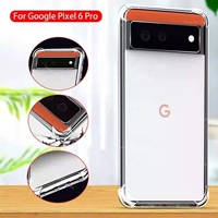 Nouvelle coque de téléphone portable fine en acrylique transparent TPU hybride, coque de protection pour Google Pixel 6 5 4A 4XL 3A