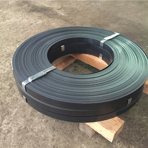 Hot nhúng mạ kẽm Dải nướng màu xanh Tempered thép đóng đai q195 Q235 sơn màu đen recoiling cáp có thể điều chỉnh Armor dây đeo - Product Image 2