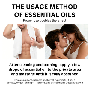 Aceite de Masaje Herbal Fortalecedor y Agrandador para el Cuidado de las Partes Íntimas Masculinas, Uso Adulto, Sin Efectos Secundarios, Origen Guangdong - Product Image 6