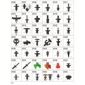 RUISEER Universal Car Plastic <span class=keywords><strong>Fender</strong></span> Fastener Clips Auto Plastic Trim Clip Surtido - Product Image 1