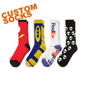 FY 032 Concevez votre propre logo Chaussettes Chaussettes personnalisées Chaussettes Oem pour <span class=keywords><strong>homme</strong></span> - Product Image 1