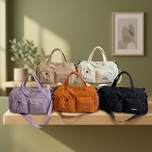 Nouveau sac à dos en toile pour femme, tendance, imprimés animaliers, sac de voyage avec compartiments séparés pour articles secs/humides, grande capacité - Product Image 2
