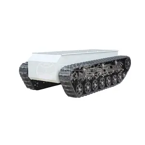 GuoXing 900T Remote Control Yang Disempurnakan Kendaraan Sasis Tank Robot Semua Medan Dilacak