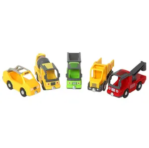 새로운 모양 핫 세일 자기 엔지니어링 차량 장난감 자기 기차 트랙 자동차 장난감 시뮬레이션 시뮬레이션 인형 모델 장난감