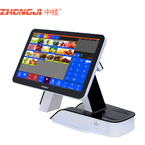 Zhongji A6 màn hình chính 15.6 + khách hàng Hiển thị màn hình cảm ứng Windows hệ thống tiền mặt đăng ký - Product Image 1