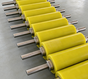 גלגלת גומי מוסמכת TUV CE עמידה בפני שחיקה ועמידה בחום, תעשייתית בהתאמה אישית - Product Image 4