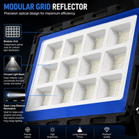 Projecteur LED économique 400W-1000W équivalent, étanche IP65, modulaire, pour extérieur, avec protection contre les surtensions 4000V