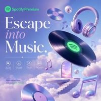 Invitations de groupe pour abonnement Premium Spotify 12 mois - Recharge stable - Lettre d'invitation d'équipe pour un seul compte
