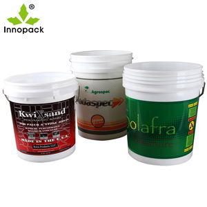 Fabricant de seau en plastique personnalisé de 13 litres avec couvercle seau à peinture pour fûts, seaux et barils - Product Image 2