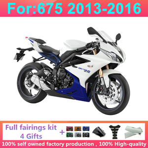 Kit de carénage de moto ABS neuf en plastique pour <span class=keywords><strong>Triumph</strong></span> Daytona 675 2013 2014 2015 2016 2017 Accessoires Carénages complets Carrosserie - Product Image 6