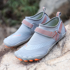 Chaussures d'eau unisexes, dessus en mesh, semelle en caoutchouc antidérapante, été, plage, randonnée, trekking, bout fermé - Product Image 3