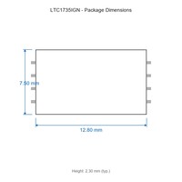 LTC1735IGN SSOP-16 4V hingga 30V IC Telekomunikasi yang Andal