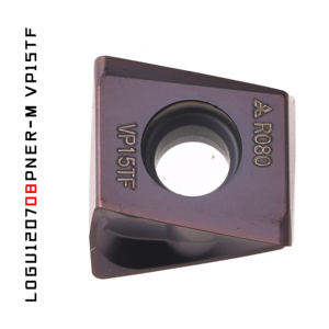 Insertos giratorios LOGU1207080PNER-M MC5020, MP6120, MP6130, MP7130, MP9120, MP9130, VP15TF, VPX300 - Product Image 1