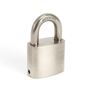 Wholesale 304 Stainless Steel Padlocks Customizable Key <strong>Safety</strong> <strong>Door</strong> <strong>Locks</strong> 50mm Size Durable for Outdoor House Hotel Warehouse - Product Image 5